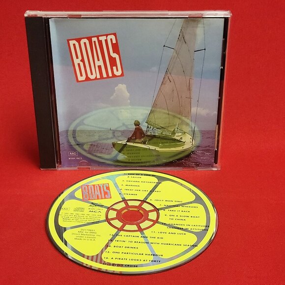 Boats Jimmy Buffett CD 1992 - Picture 7 of 8